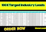do targeted b2b lead generation, lead scraping and linkedin leads